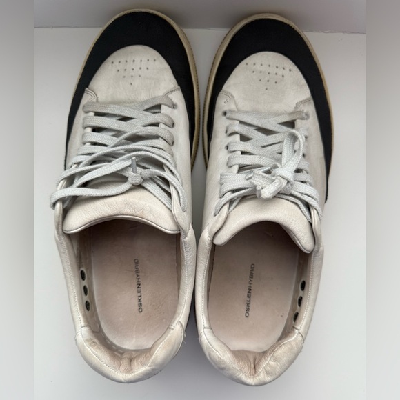 Osklen Hybrid men's white and navy sneakers - Size and size 12 - Picture 2 of 13